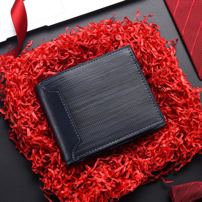 Travel Accessories Travel Wallet Premium Men's Card Holder Daily Use ID Case with 8 Card Slots Unisex Ticket Holder Coin Purse Suitable for and Middle-Aged Christmas Gift