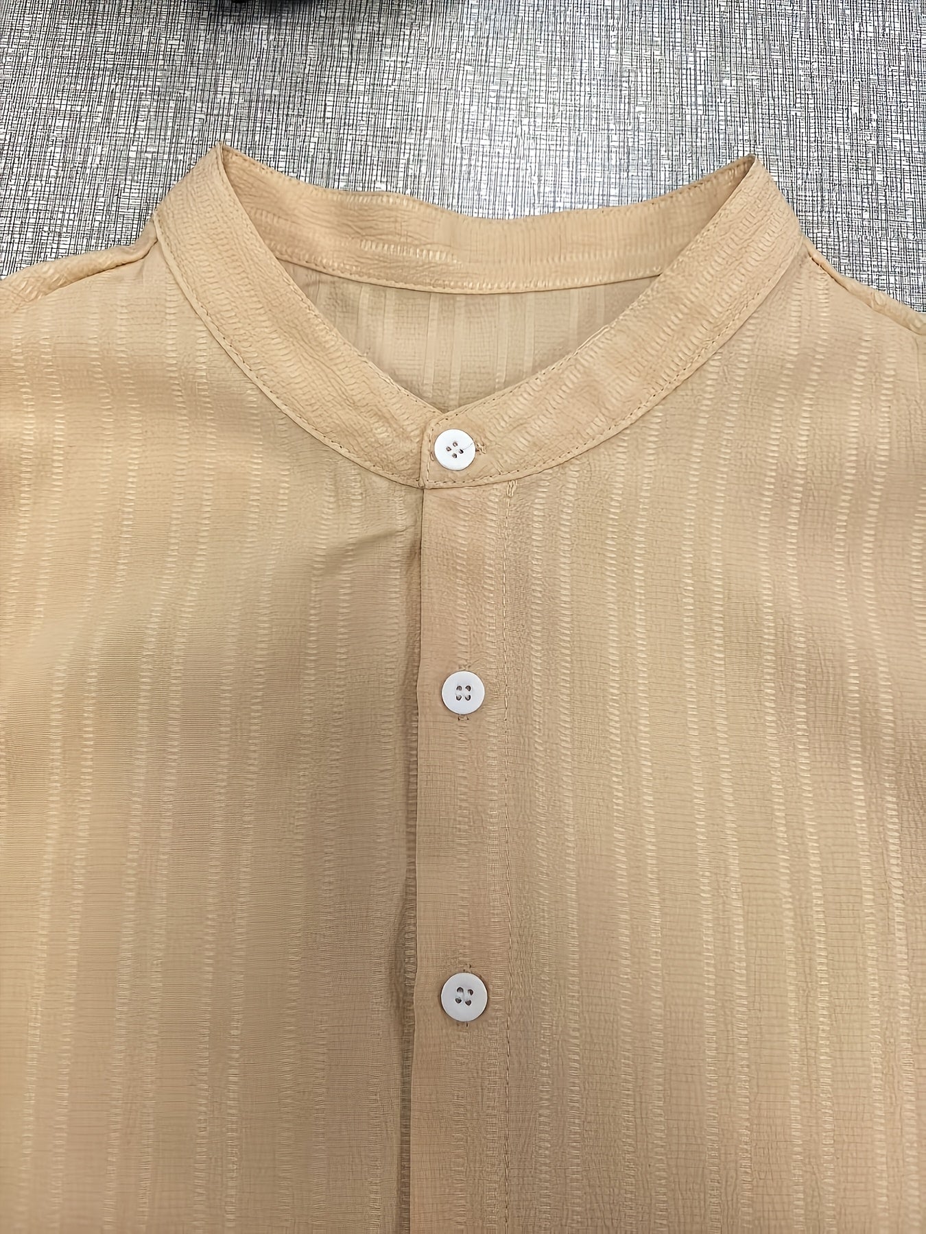 Men's Casual 2-Piece Summer Set: Button-Down Shirt & Drawstring Pants