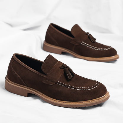 Men's Vintage Tassel Loafers - Casual Business Dress Shoes