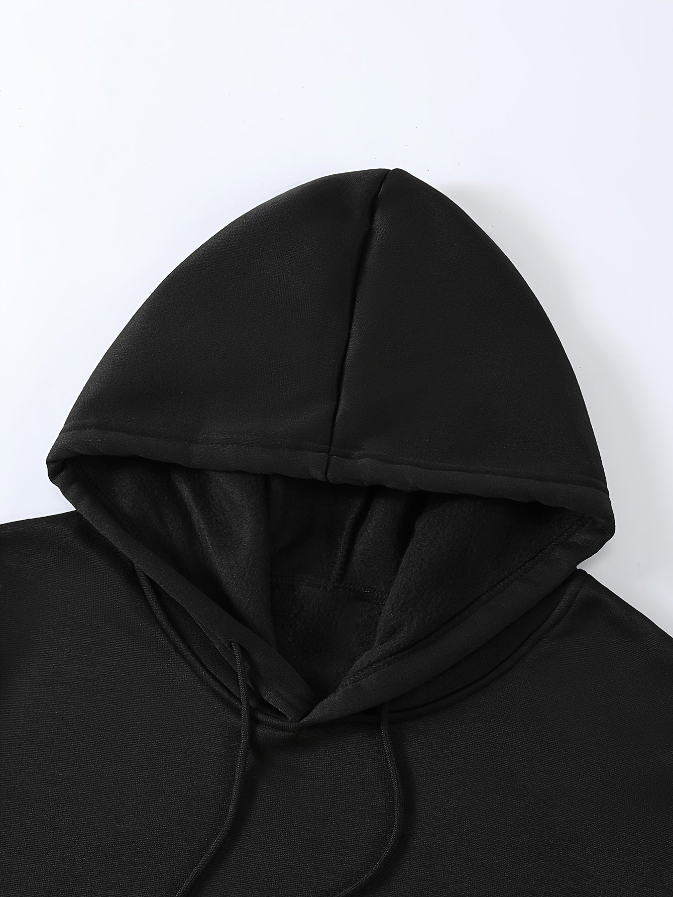 3pcs Vest Casual Set for Men Men's Casual Cartoon Drawstring Pocket Hoodie and Sports Drawstring Trousers Matching Set