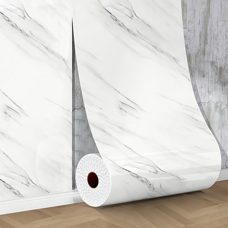 3D Marble Peel & Stick Wallpaper Panels with Thick Foam