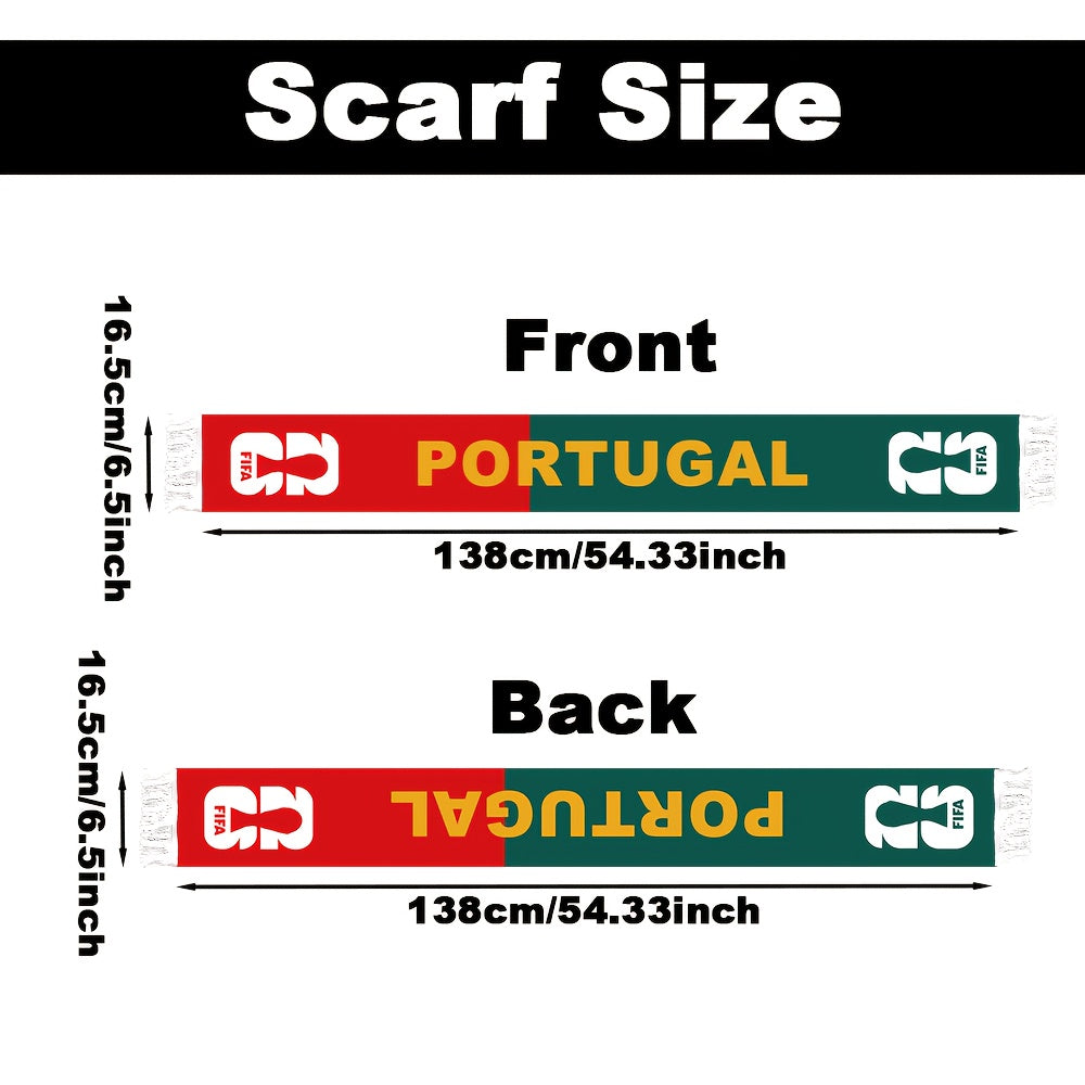 2026 FIFA US-Canada-Mexico World Cup Supporter Scarf