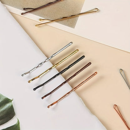 Wavy Alloy Hair Clips for Women - Elegant Styling Accessories