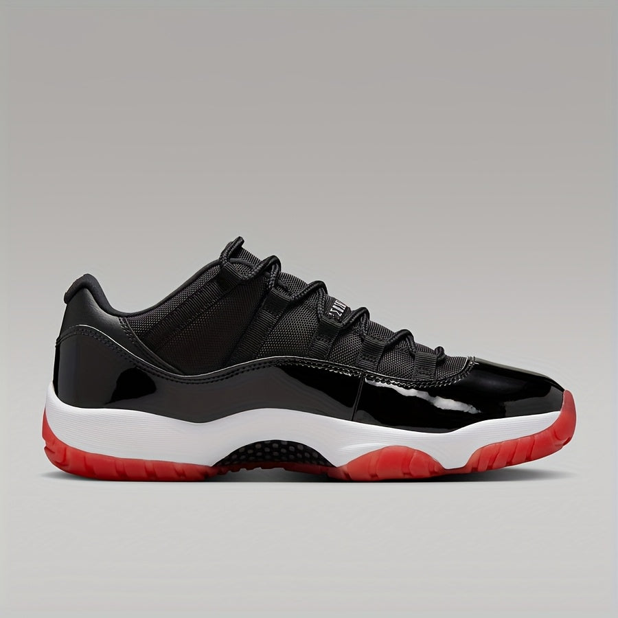 Nike Air Jordan 11 Low Bred Men's Retro Basketball Sneakers