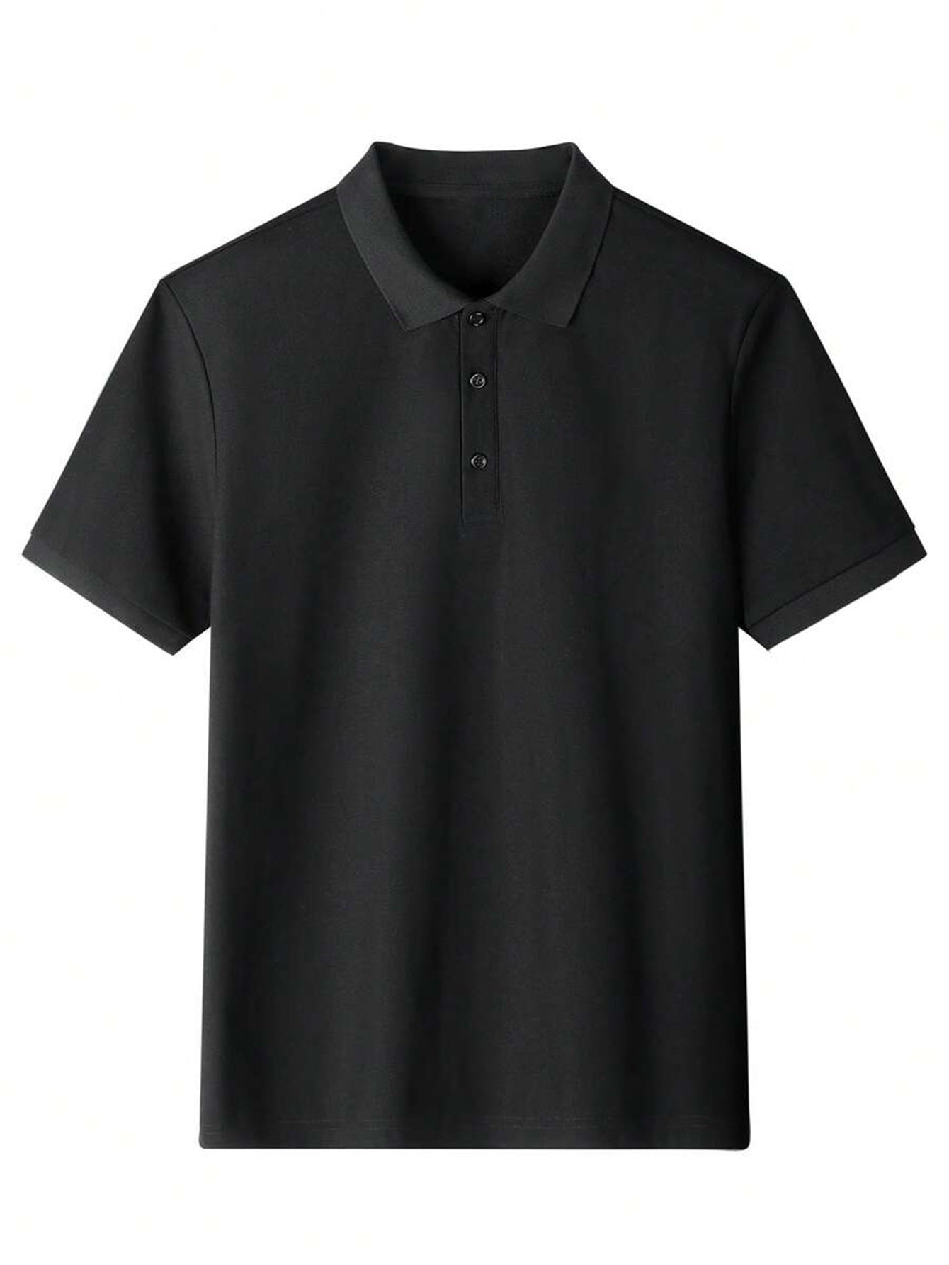 Men's Slim-Fit Short-Sleeve Polo Shirt for Business & Casual