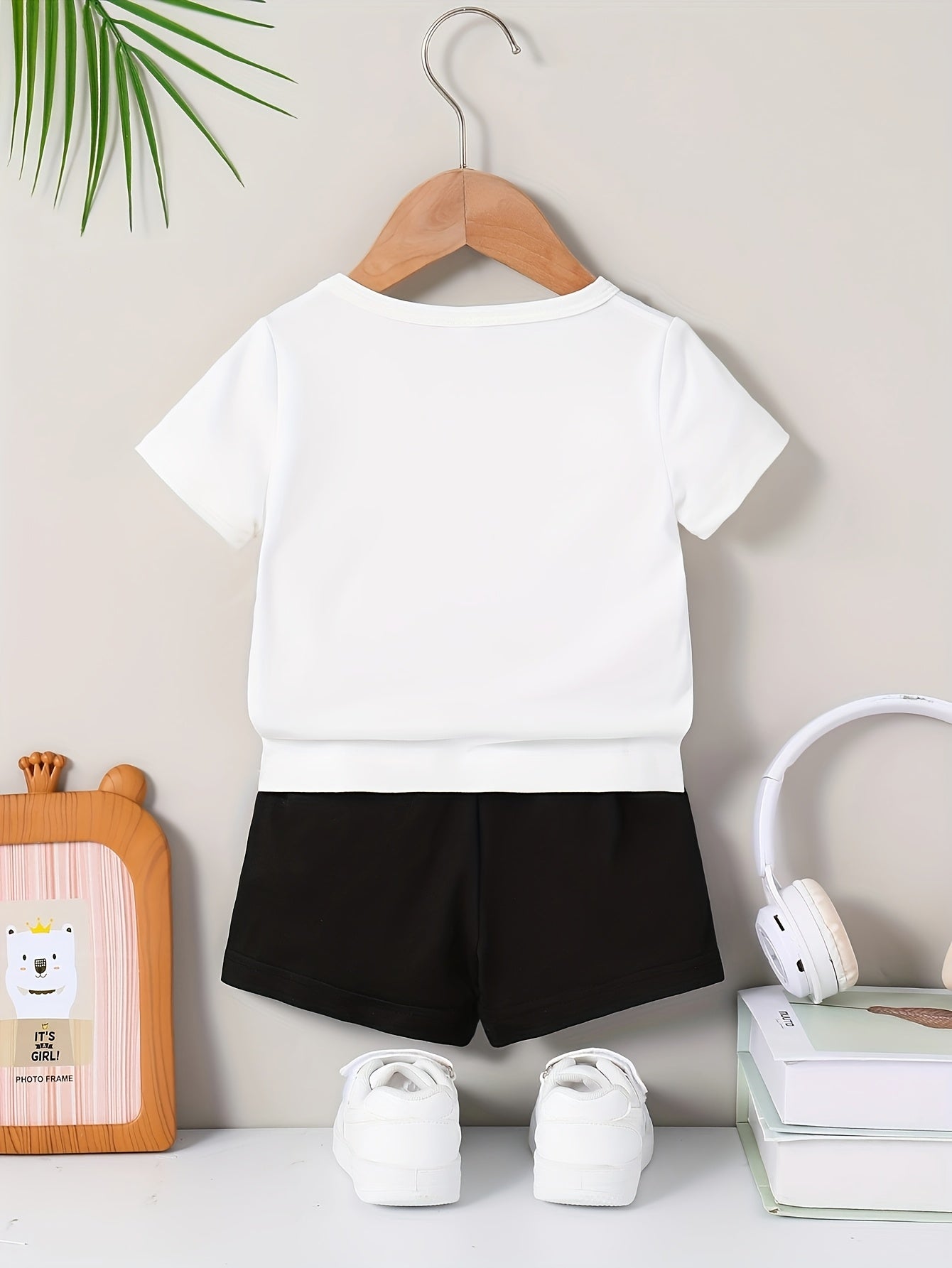 Summer Baby Boys & Girls Cute Tiger Print Short Set