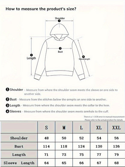 Men'S Golden Letter Print Hooded Sweatshirt - Happy New Year Lettering, Soft Knit Micro-Elastic Fabric, Loose Fit Casual Pullover Hoodie with Front Pocket, Streetwear Style, Unisex Apparel, Durable Material, Trendy Design, Ho