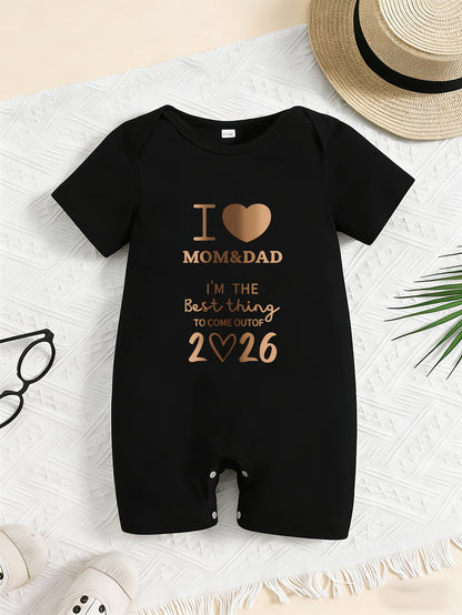 Newborn Baby Summer Bodysuit 100% Cotton Cartoon Romper