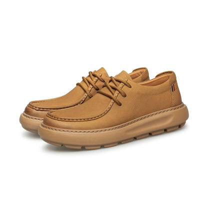 ZRO Men's Casual Leather Loafers Lightweight Comfort Shoes