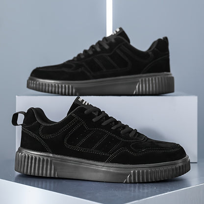Men's Wide Size Heavy-Duty Sneakers - Upper & MD Sole, Low-Top Lace-Up Round Toe - -Terrain Casual/Outdoor/ Shoes - - for, Daily Wear (Wide Width Available) - Breathable Fabric - ayq