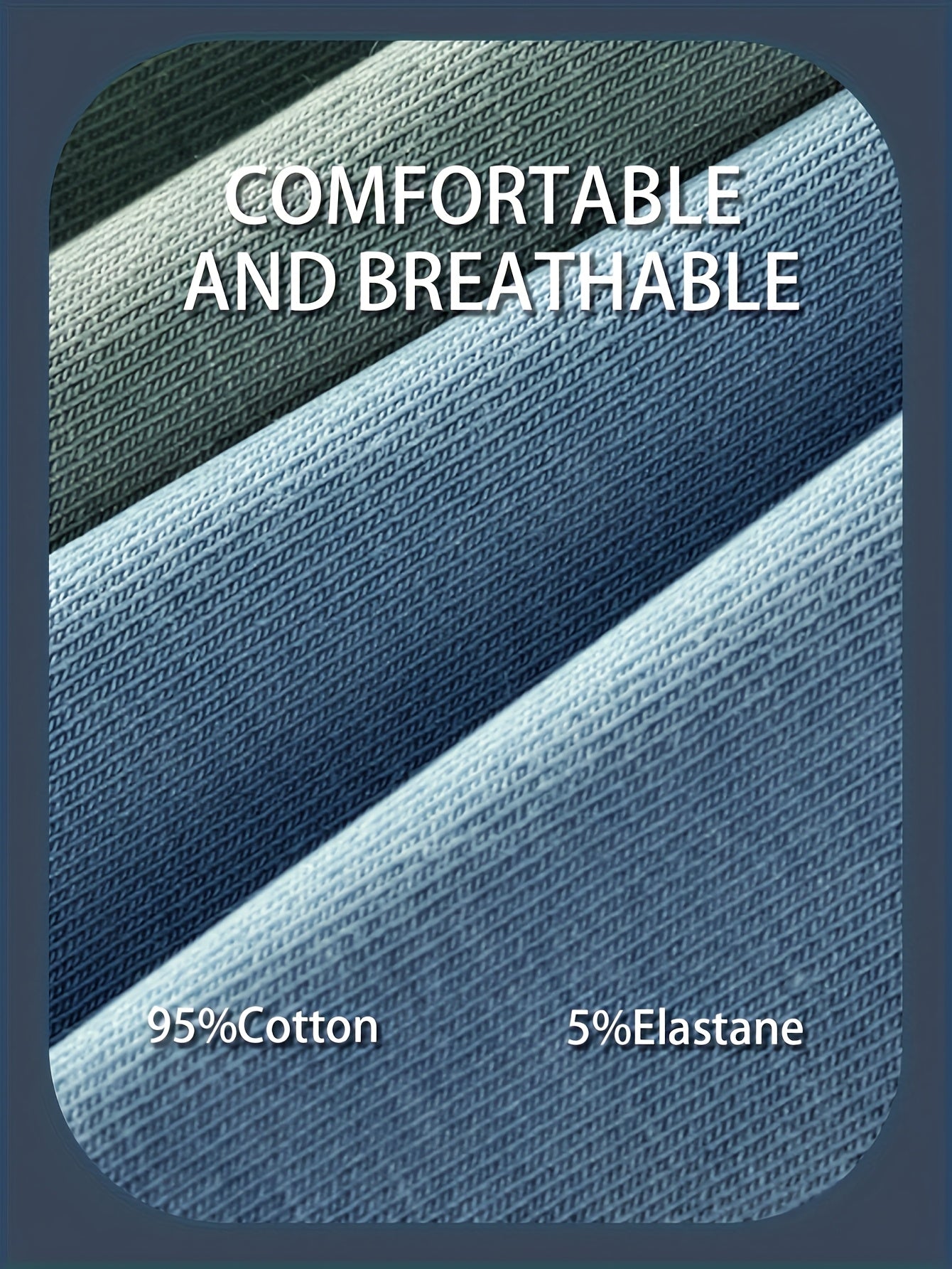 Men's Cotton Straight-Leg Shortie Underwear - 3 Pack