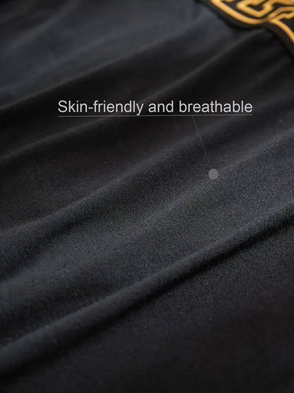 Men's 5-Pack Boxer Briefs Soft Breathable Viscose Fabric