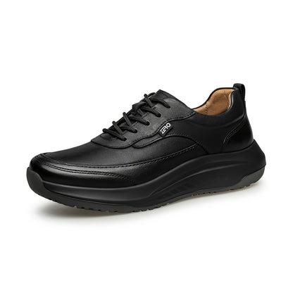 Men's Casual Leather Shoes Lightweight Shock-Absorbing Spring/Fall