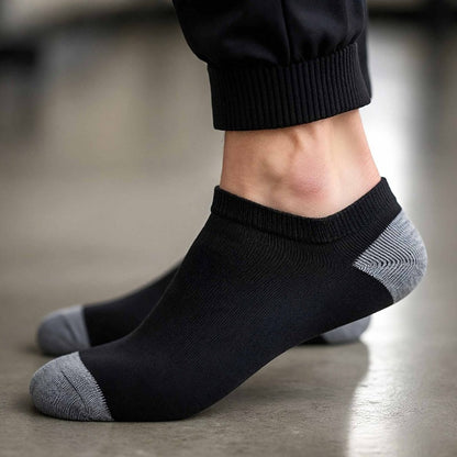 Men's Thickened Moisture-Wicking Sports Socks, Mid-Calf, 12-Pack