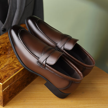 Men's Slip-On Casual Loafers Business Dress Shoes All-Season
