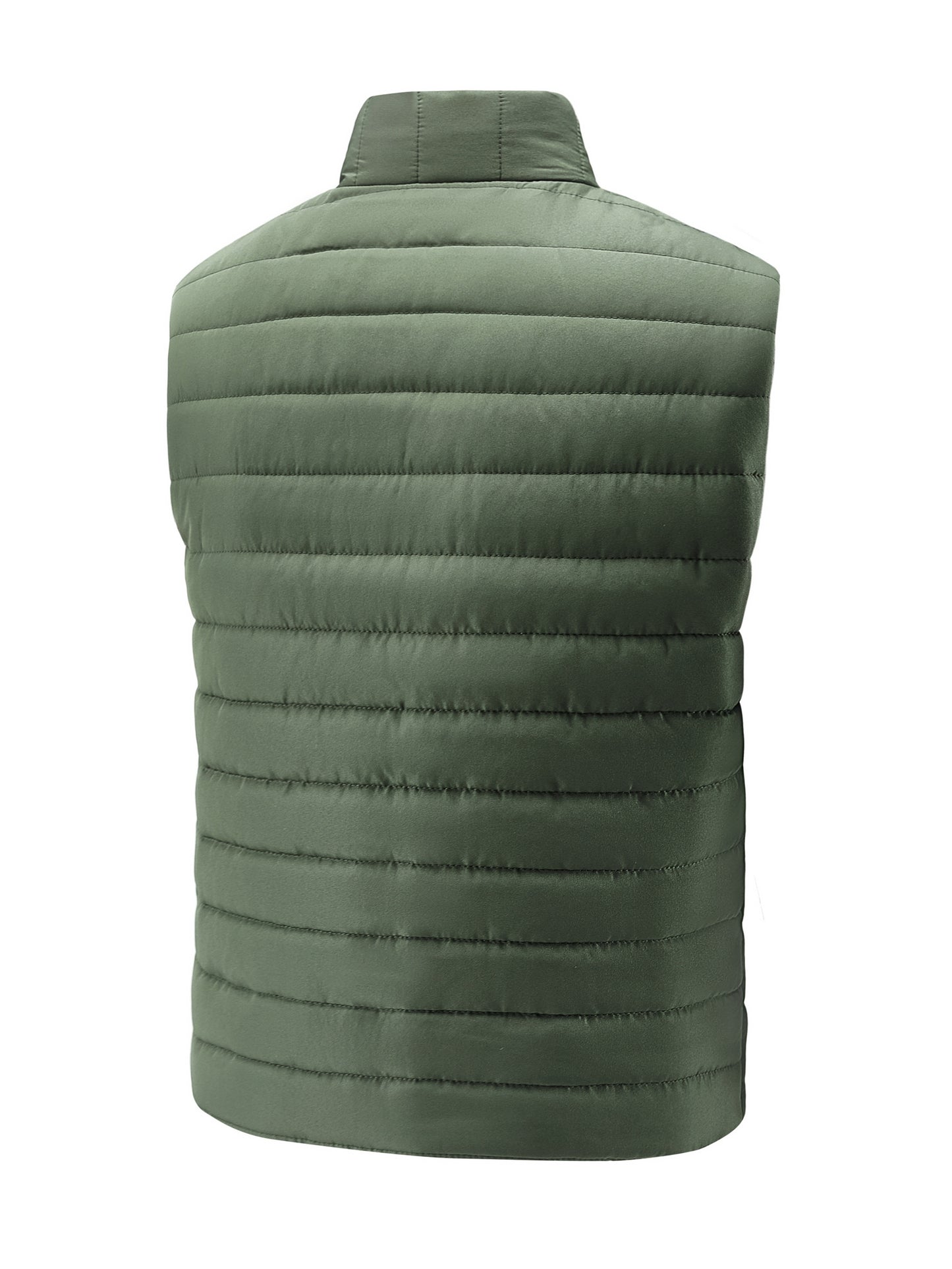 Men's Sleeveless Casual Polyester Vest - Lightweight & Warm