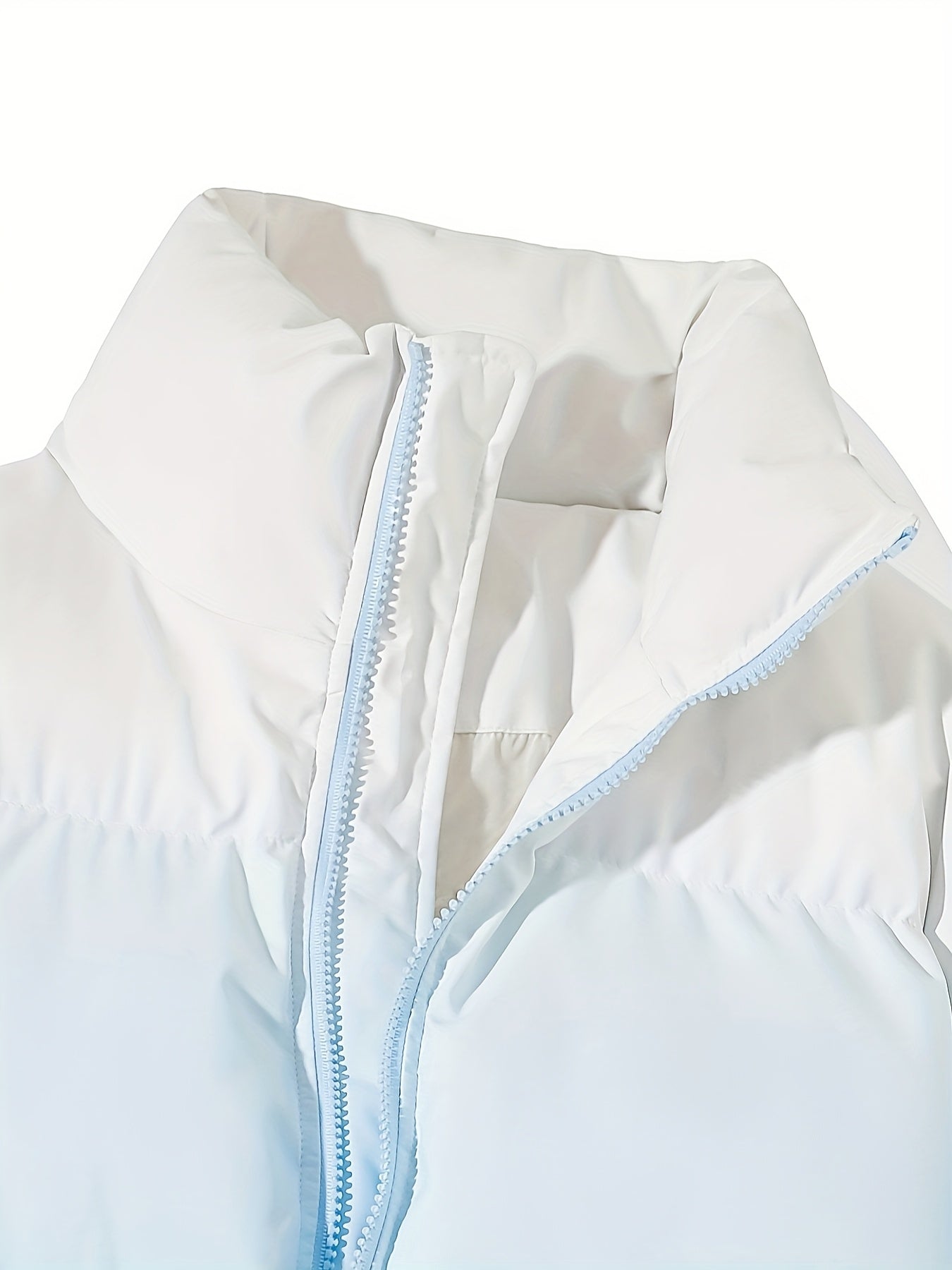 Men'S Color-Block Quilted Jacket - Cozy Fleece-Lined Winter Coat with Stand Collar, Zip-Up Design, and Multiple Pockets for Casual Wear, Winter Jacket, Thick