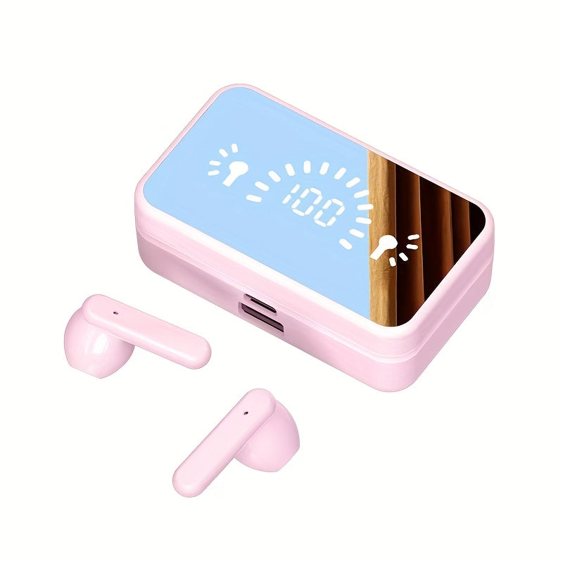 Wireless In-Ear Sport Earbuds with Power Bank & LED Display