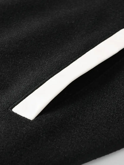 Men's Los Angeles Logo & Greek Letter Jacket - Oversized Loose Fit Baseball Collar Button-Front Coat with Number 27 Back Print, All-Season Casual Sportswear (Hand Washable) - -Themed Outerwear for Fans