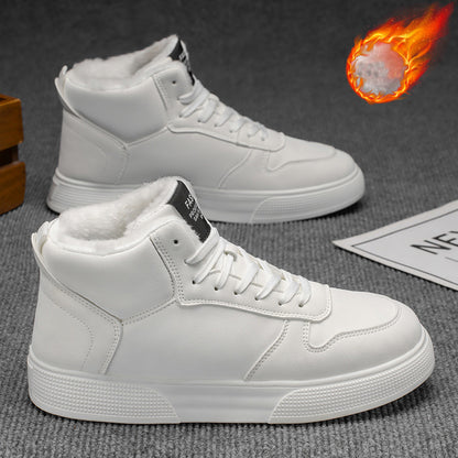 Men's Retro Winter Casual Sneakers with Soft Rubber Sole
