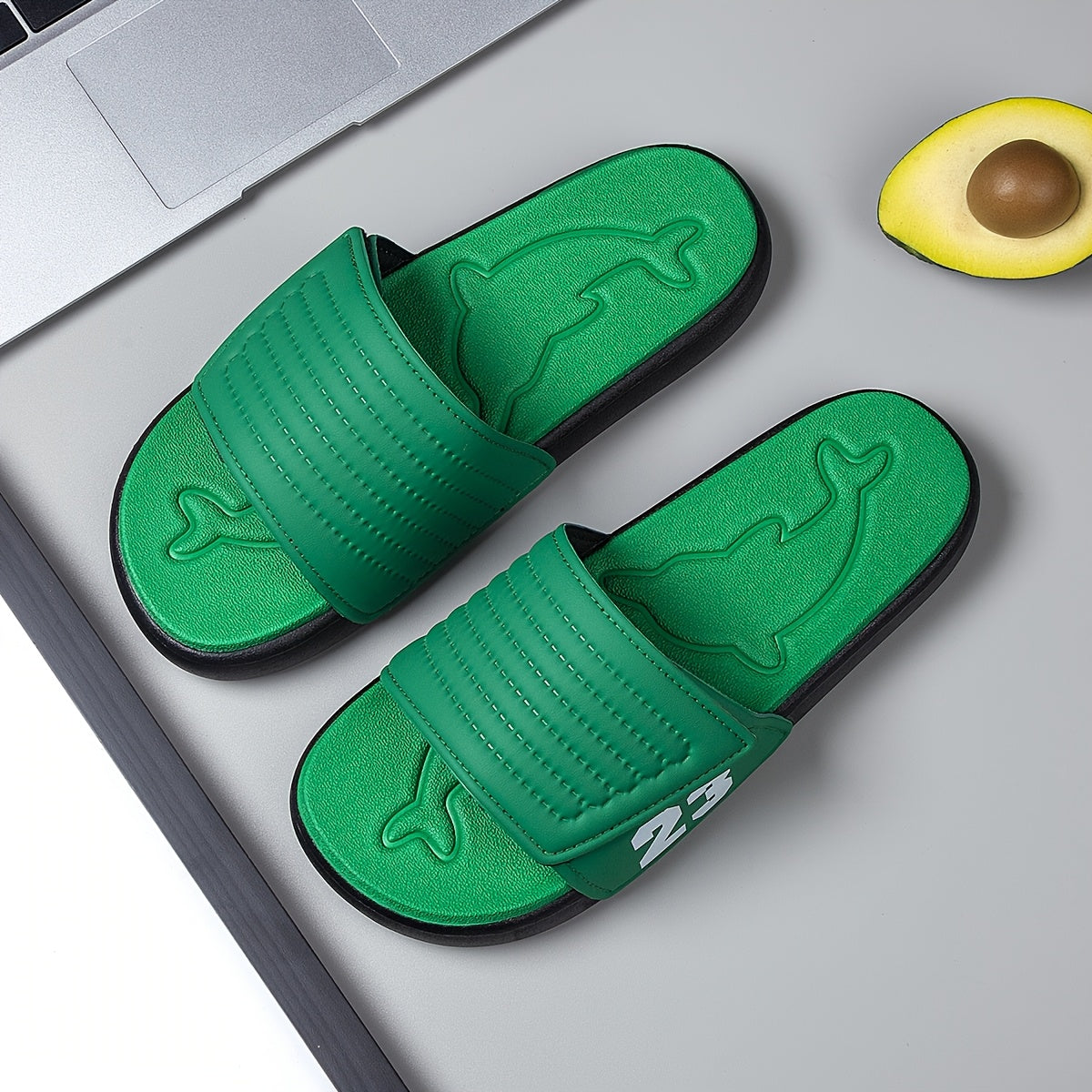Men's Casual Summer Sports Slippers Soft EVA Sole Slides