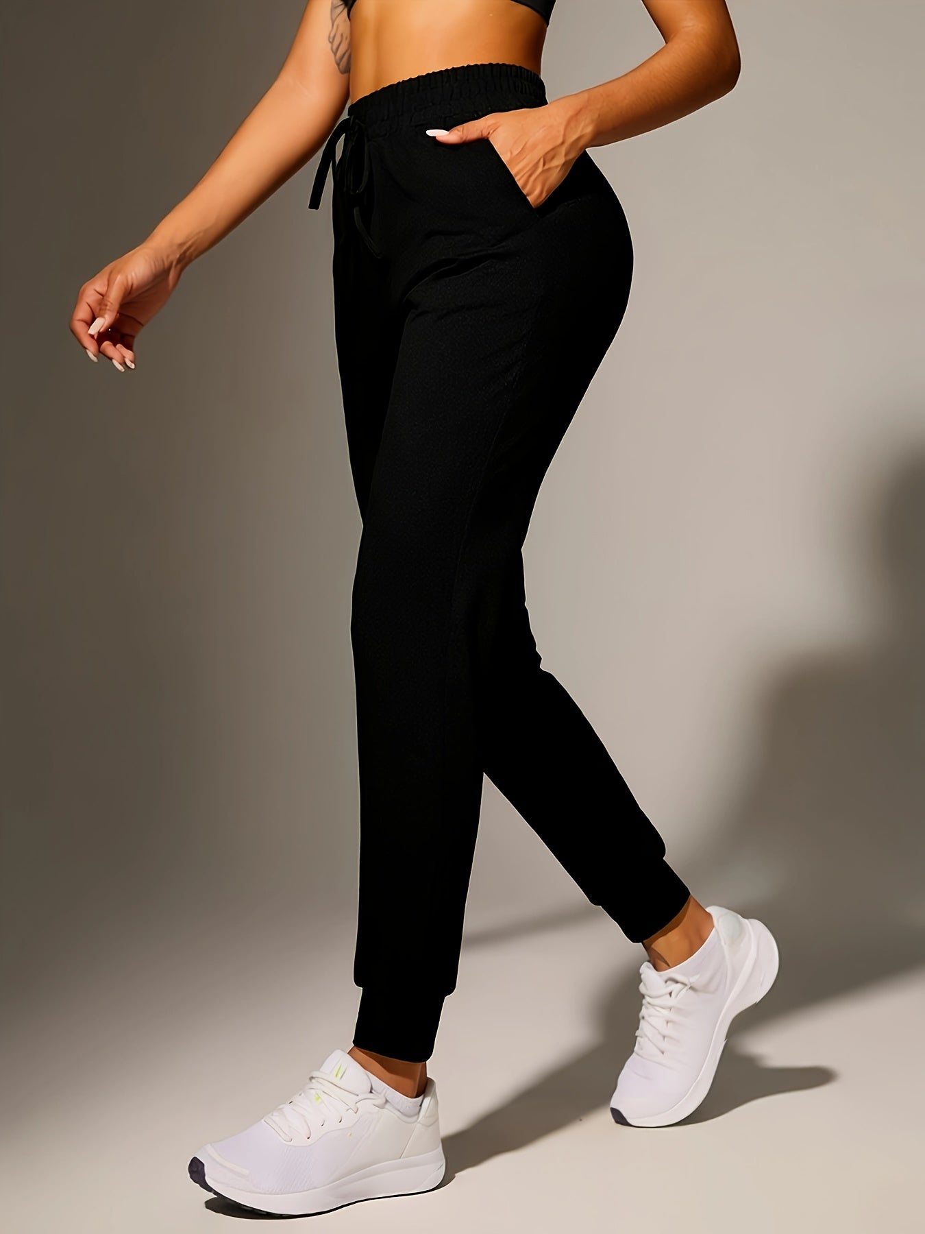 High-Waisted Lightweight Women's Athletic Joggers for Spring/Summer