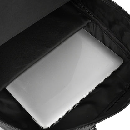 Men's Business Casual Commuter Backpack - Multi-Pocket Convertible Shoulder Bag with Suitcase Attachment, Sleek Minimalist Design for Work Travel  Daily Use, Travel Bag