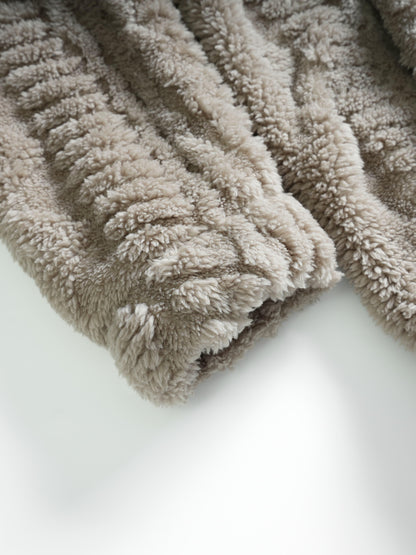 [Elson OBM] Solid Color Fashion Hooded Jacket, Long Sleeve Zip-Up Outerwear, Windproof and Warm, Comfortable for Autumn and Winter, Ideal as a Gift