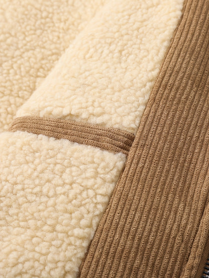 Men'S Heavy-Duty Thermal Jacket - Windproof & High Quality Winter Coat with Zipper Closure, Multi-Pocket Design, Non-Stretch Fabric - Cold Weather Outerwear for Everyday, Thick, Windproof Jacket, Casual Outerwear, Durable Con