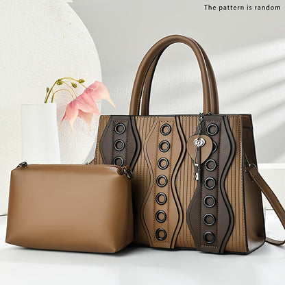 Women's Elegant PU Leather Single-Shoulder Crossbody Bag