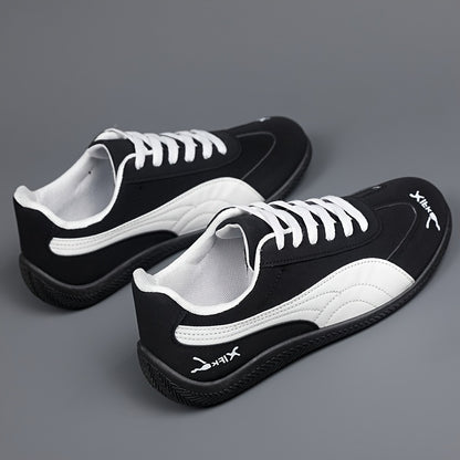 Men's Vintage Casual Loafers Breathable Lace-Up Shoes
