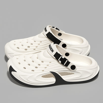 Men's All-Season Casual Slip-On EVA Slippers with Cushioned Sole