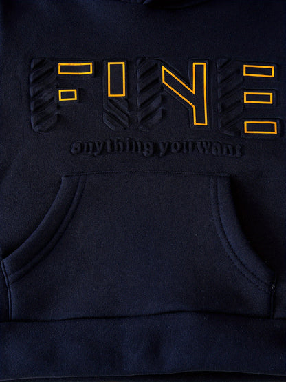 Autumn Winter Solid Color Fleece Hoodie Long Sleeve Letter Embossed Print Pockets Top Daily Versatile Sports Casual Warm Pants 2pcs Set, DONABEBE, for Outdoor