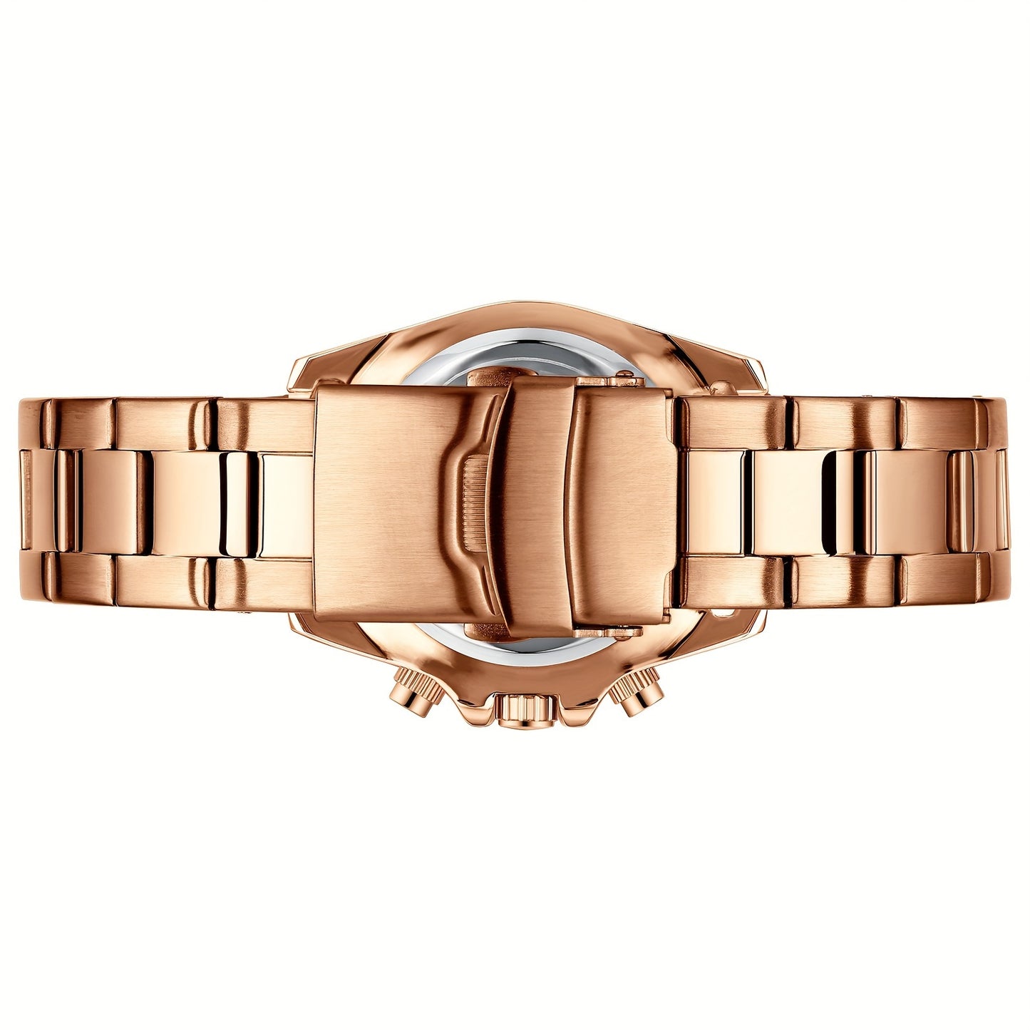 Rose Gold Women’s Fashion Watch with Stainless Steel Band