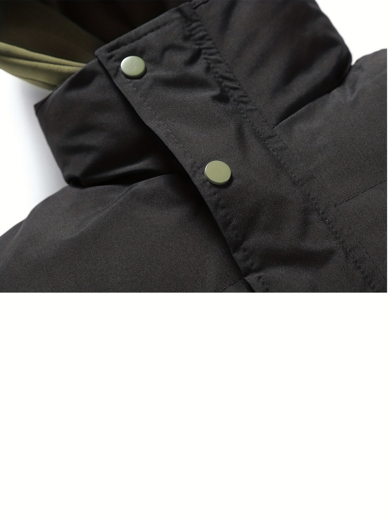 Men's Autumn and Winter Casual Fashion Faux Two-Piece Outerwear, Trendy Thickened Warm Comfortable Hooded Jacket