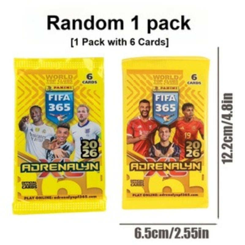 2026 Panini FIFA365 Adrenalyn XL Football Trading Card Pack