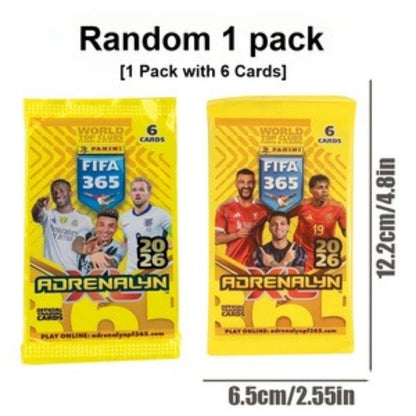 2026 Panini FIFA365 Adrenalyn XL Football Trading Card Pack
