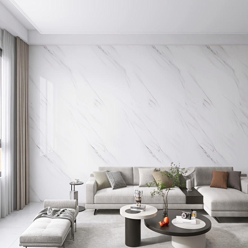 3D Marble Peel & Stick Wallpaper Panels with Thick Foam