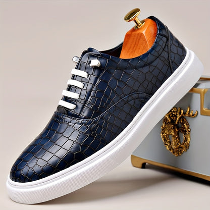 Men's Large Size Casual Slip-On Shoes with Anti-Slip Rubber Sole