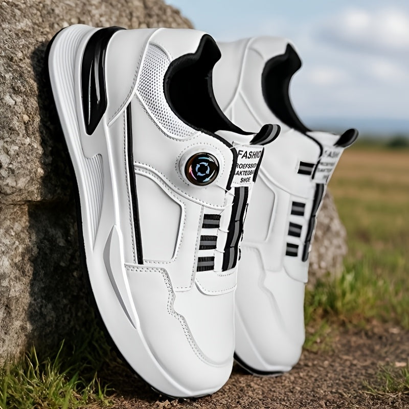 Men'S Large Size sneakers | Versatile Low-Top Running and Cross-Training Shoes, Casual and Preppy Style, Faux Upper, PVC Sole, All-Season Comfort - ayq