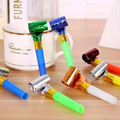 50pcs Colorful Party Blowers Noisemakers for Birthday & New Year