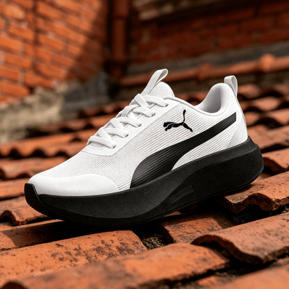 Lightweight Casual Fabric Shoes with Lace-Up for All Seasons