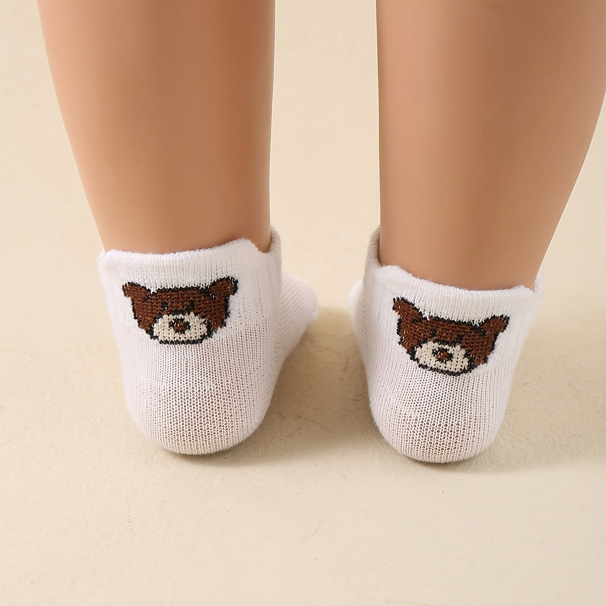 5 Pairs Breathable Knee-Length Socks for Baby Spring Summer - ayq