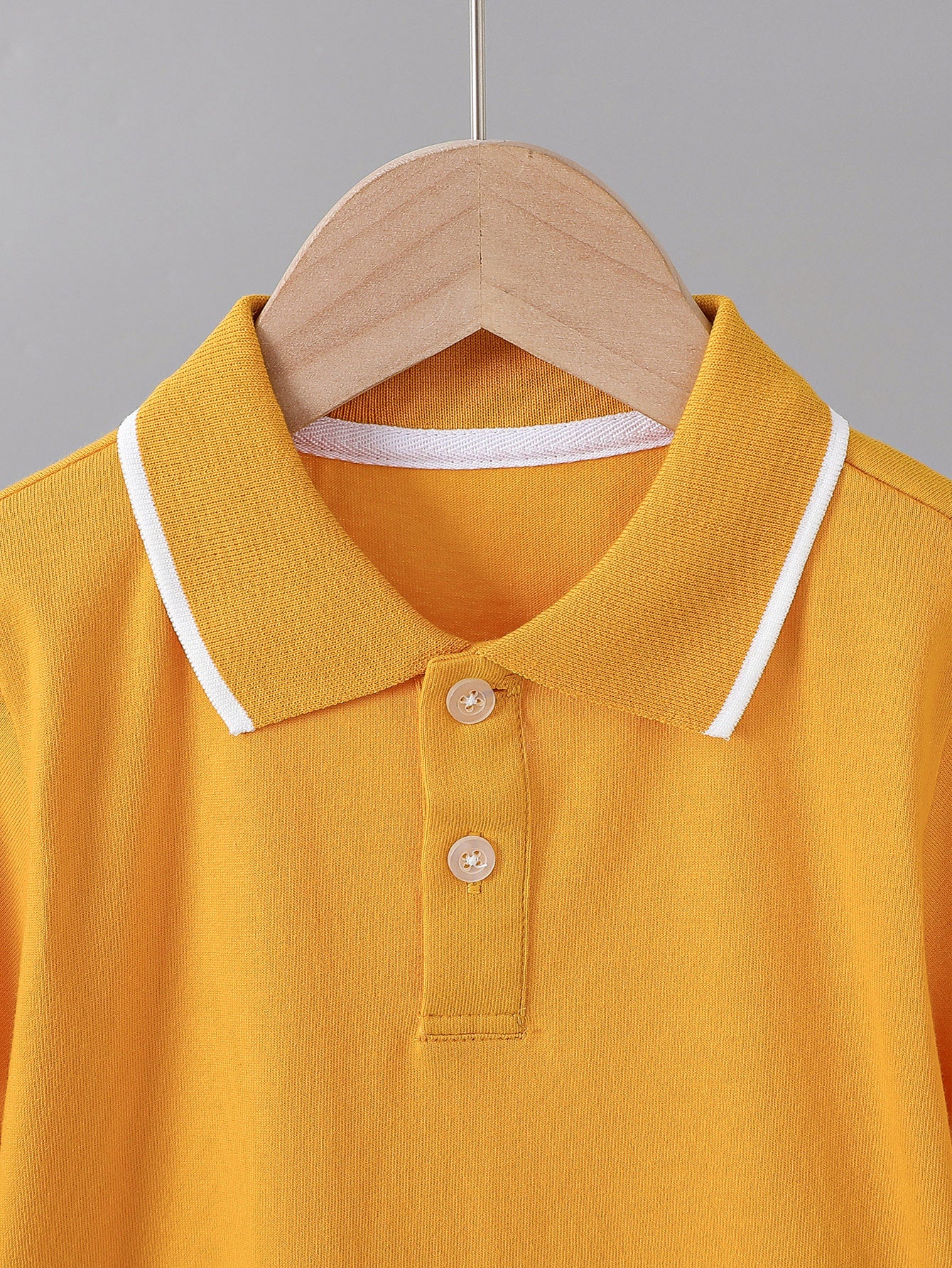 Children's Summer Cotton Polo Shirt with Animal Print