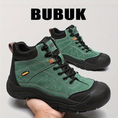 Men's Versatile Mid-Top Lace-Up Casual Outdoor Boots