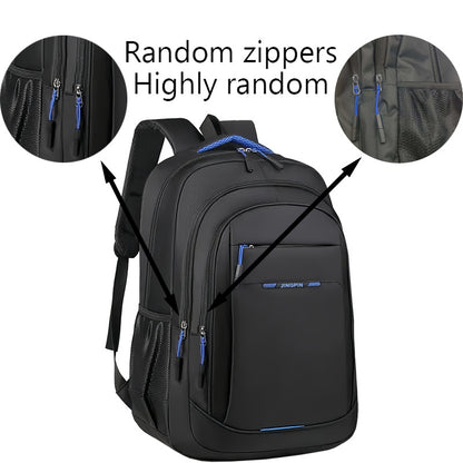 Leisure Backpack - Spring/Summer Universal, Autumn/Winter Simple Backpack, Thoughtful Gift Recommendation, Comfortable Carrying, Lightweight and Effortless, Suitable for Commuting and Various Life Scenarios [Zipper Direction