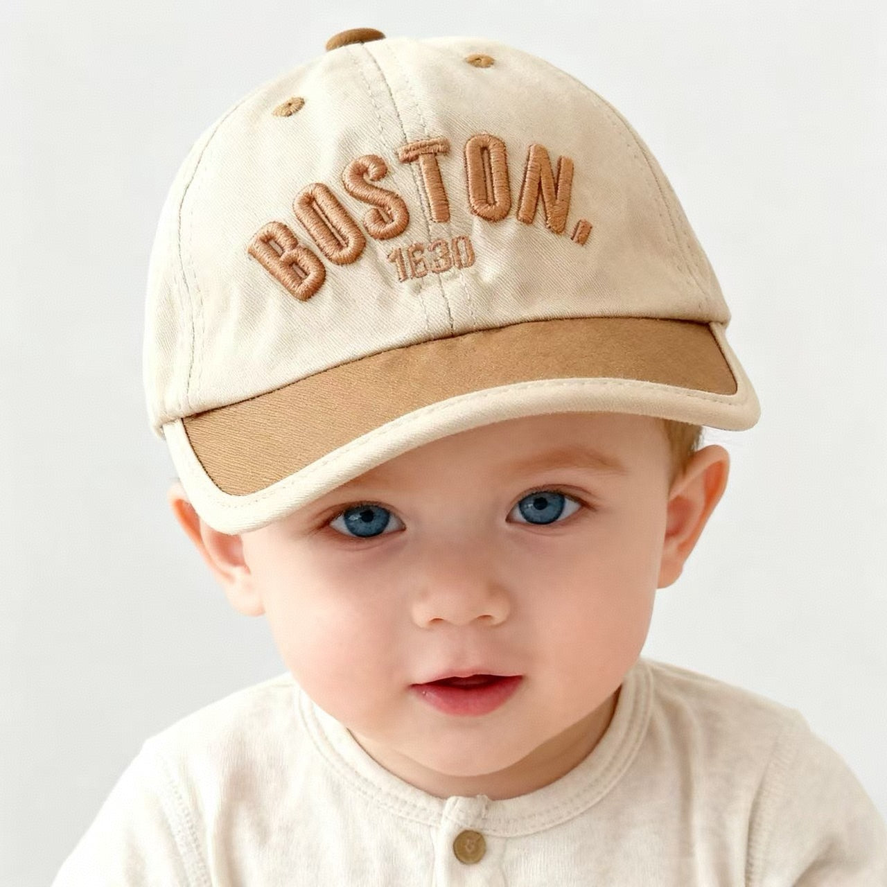 Infant Baseball Cap with Duckbill Design Sun Protection 0-3 Years
