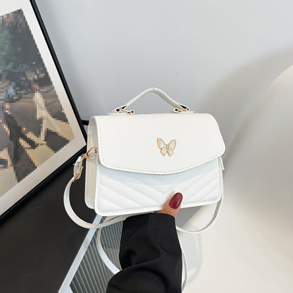 [Women's Shoulder Bag] 1pc Simple Fashion Crossbody Bag New Women's Bag Solid Color Shoulder Bag Minority Style Handbag Suitable for Daily Wear