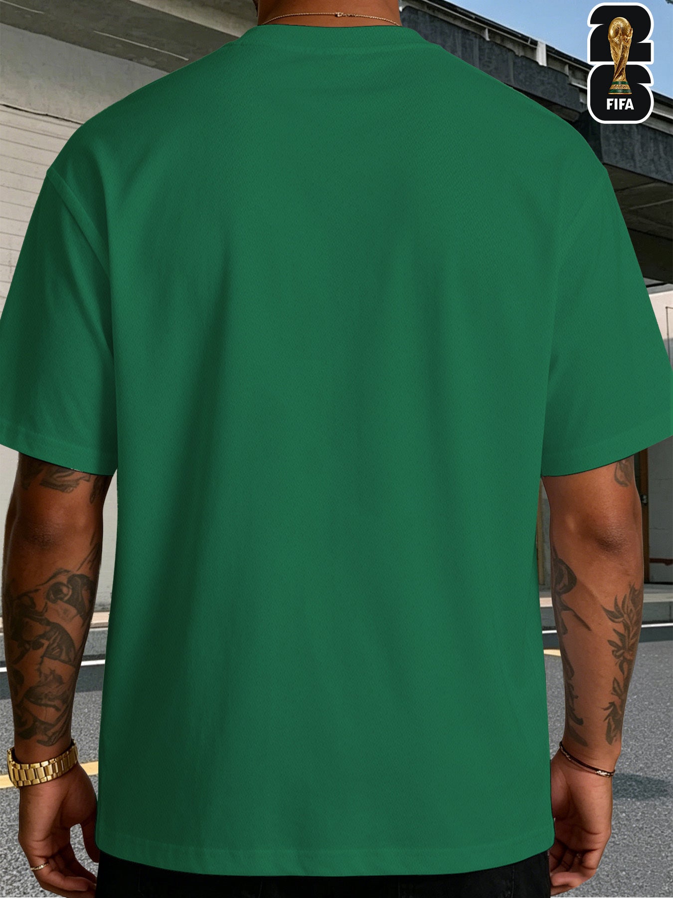 Men's FIFA World Cup Casual Printed Summer T-Shirt