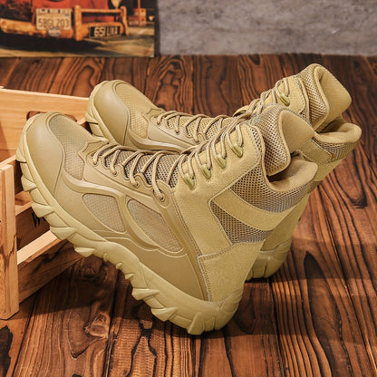 Men's Lightweight Breathable Tactical High-Top Boots